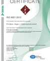 Certificate ISO 9001:2015